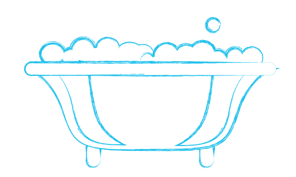 Uma loja de banheiras